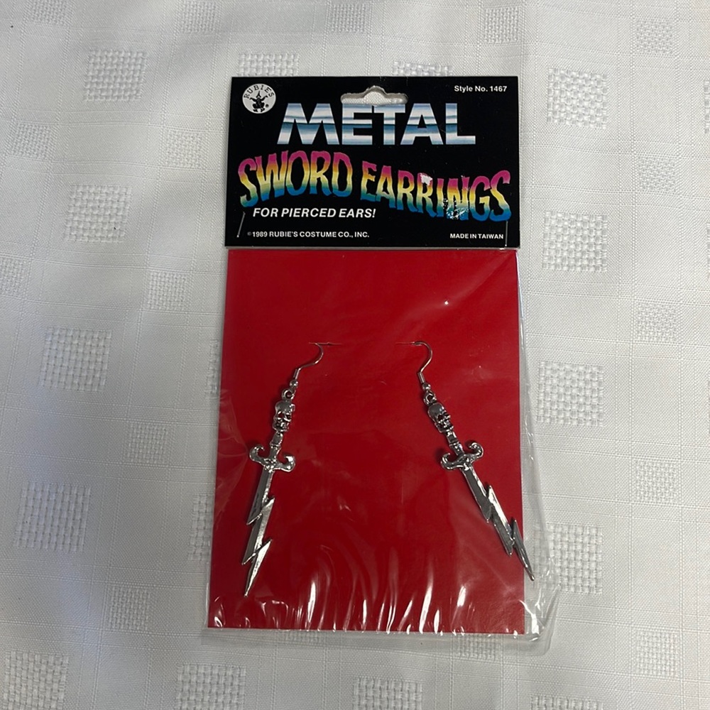 3 Sets of Sword Earrings